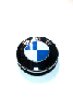 Image of Chapeau de moyeu avec bord chromé image for your BMW